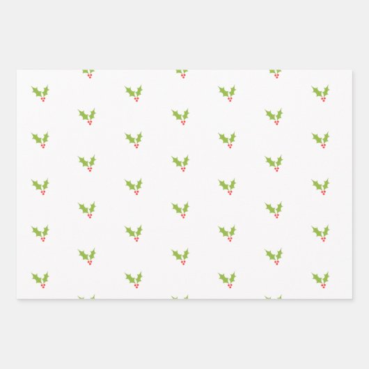 Mistletoe Inpakpapier Vel (Voorkant)