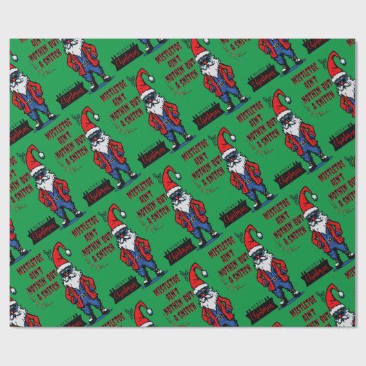 Mistletoe is niets anders dan een Snitch | Cadeaupapier (Vlak)