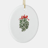 Mistletoe Keramisch Ornament (Rechts)