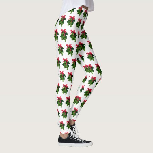 Mistletoe-kerstLeggings Leggings (Rechts)