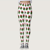 Mistletoe-kerstLeggings Leggings (Voorkant)