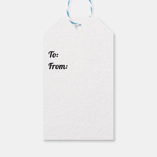 Mistletoe Kerstmis Cadeaulabel (Achterkant)