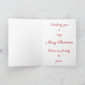 Mistletoe Kerstmis Kaart (Binnen)