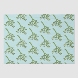 Mistletoe Kerstmis Tissuepapier