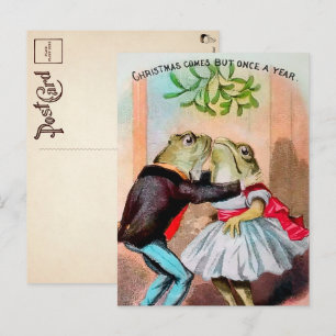  Mistletoe KikkerstBriefkaart Briefkaart