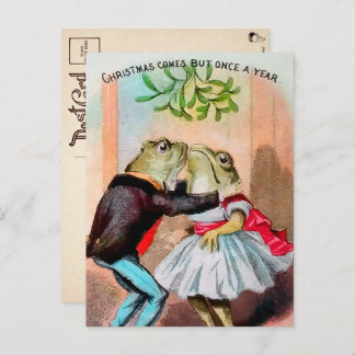  Mistletoe KikkerstBriefkaart Briefkaart