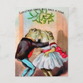 Mistletoe KikkerstBriefkaart Briefkaart (Voorkant)