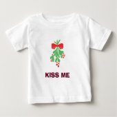 MISTLETOE/KISS ME T-SHIRT (Voorkant)