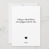 Mistletoe Kiss Vaarwel tot 2020 Do-over Funny Red Feestdagenkaart (Achterkant)