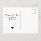 Mistletoe Kiss Vaarwel tot 2020 Do-over Funny Red Feestdagenkaart (Achterkant)