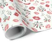 Mistletoe Kisses Cadeaupapier (Rol Hoek)