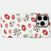 Mistletoe Kisses Case-Mate iPhone Case (Achterkant (horizontaal))