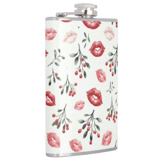 Mistletoe Kisses Heupfles (Rechts)