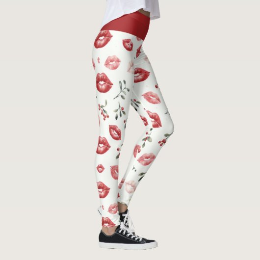 Mistletoe Kisses Leggings (Rechts)