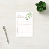 Mistletoe & Koper Gepersonaliseerde Takenlijst Post-it® Notes (Kantoor)