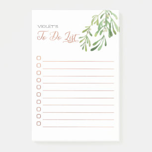 Mistletoe & koper, speciaal aangepast voor lijst post-it® notes