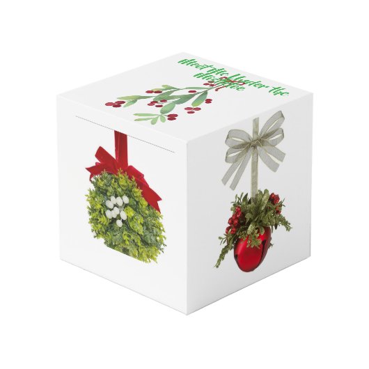 mistletoe kubus (Voorkant hoekig)
