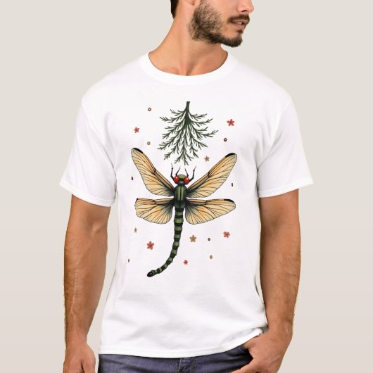 Mistletoe Kus Libel T-shirt (Voorkant)