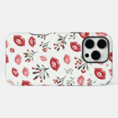 Mistletoe Kusjes iPhone Hoesje (Achterkant horizontaal)