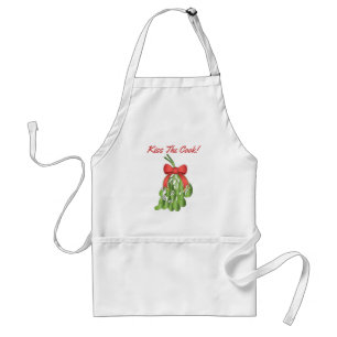Mistletoe Madness! Kus The Cook op een Standaard Schort