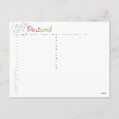 Mistletoe Maiden Briefkaart (Achterkant)