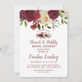 Mistletoe Manor Chic Brunch & Bubbly Vrijgezellenf Kaart (Voorkant)