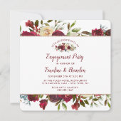 Mistletoe Manor Laten we verlovingsfeest vieren Kaart (Voorkant)