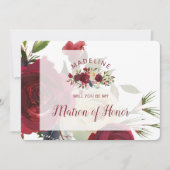 Mistletoe Manor Matron of Honor proposal Kaart (Voorkant)
