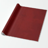 Mistletoe Manor Merlot Dark Wine Red Bruiloft Cadeaupapier (Uitgerold)