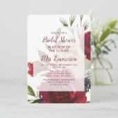 Mistletoe Manor Waterverf Bruiloft Vrijgezellenfee Kaart (Staand voorkant)