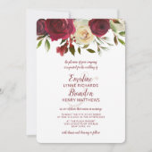 Mistletoe Manor Waterverf Lush Top Border Bruiloft Kaart (Voorkant)