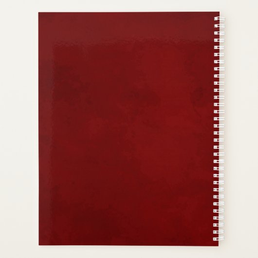 Mistletoe Manor Waterverf Winter bruiloft plannen Planner (Achterkant)