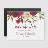 Mistletoe Manor Waterverf Winter Save the Date (Voorkant / Achterkant)