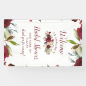 Mistletoe Manor Winter Vrijgezellenfeest Welkom Spandoek (Horizontaal)