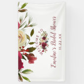 Mistletoe Manor Winter Vrijgezellenfeest Welkom Spandoek (Verticaal)