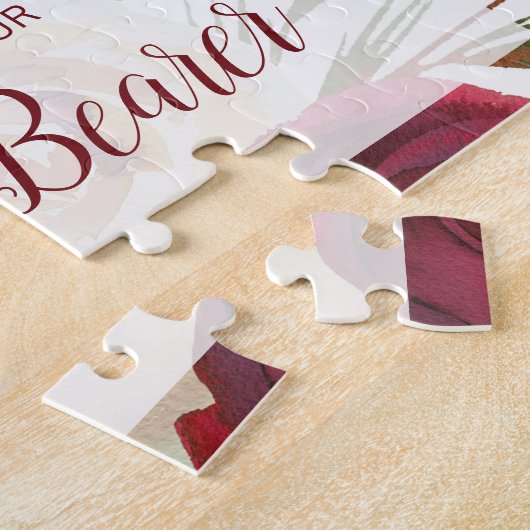 Mistletoe Manor Winter Wees ons ringdrager voorste Legpuzzel (Zijkant)