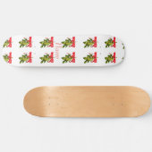 Mistletoe Merry Kerstmis Thunder_Cove Persoonlijk Skateboard (Horizontaal)