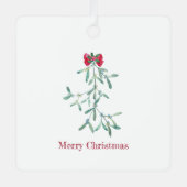 Mistletoe Metalen Ornament (Voorkant)
