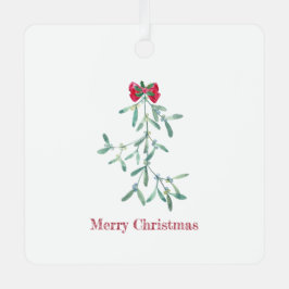 Mistletoe Metalen Ornament