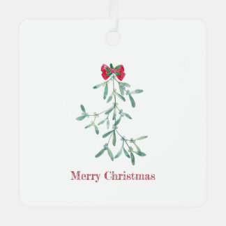 Mistletoe Metalen Ornament