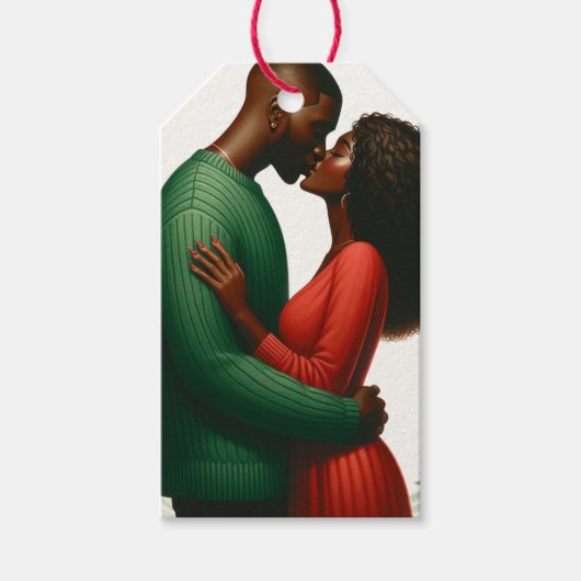 Mistletoe Moments 1 Cadeau Label Cadeaulabel (Voorkant)