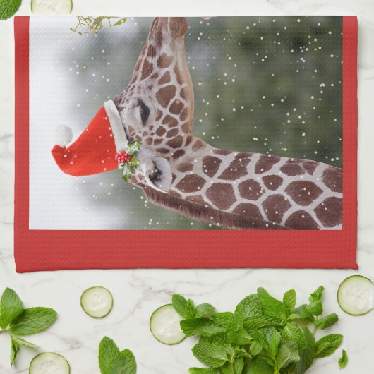 Mistletoe Moments Kitchen Towel Theedoek (Gevouwen)