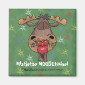 Mistletoe MOOSEtache Magneet (Voorkant)