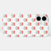 Mistletoe Pattern Case-Mate iPhone Case (Achterkant (horizontaal))