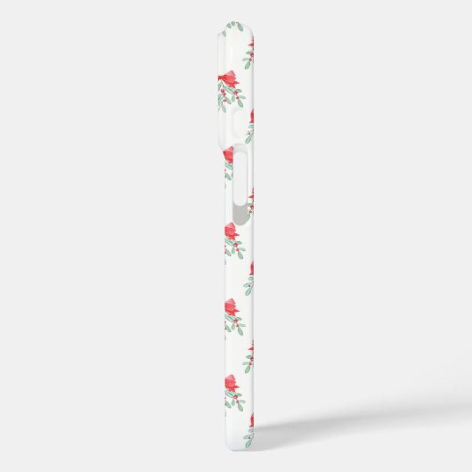 Mistletoe Pattern Case-Mate iPhone Case (Achterkant / Links)