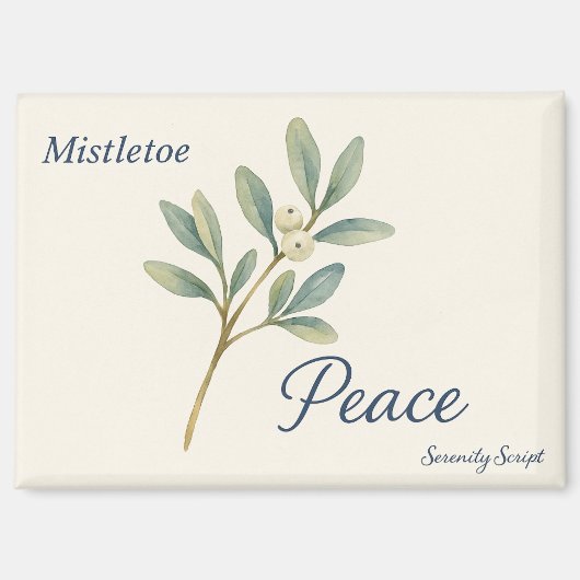 Mistletoe — Peace Magneet (Voorkant)