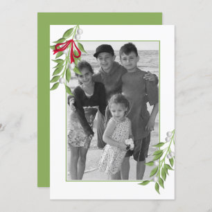 Mistletoe Photo Wenskaart Kaart