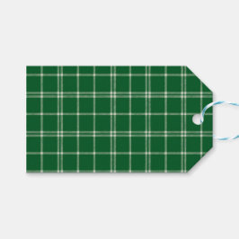 Mistletoe Plaid Cadeaulabel