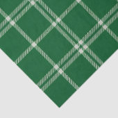 Mistletoe Plaid Tissuepapier (Detail)