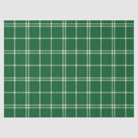 Mistletoe Plaid Tissuepapier (Voorkant)